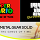Illustration for article titled Someone Needs To Explain: The Upcoming Games In The ‘Mario,’ ‘GTA,’ and ‘Metal Gear Solid’ Series Are All Called ‘The Sands Of Time’